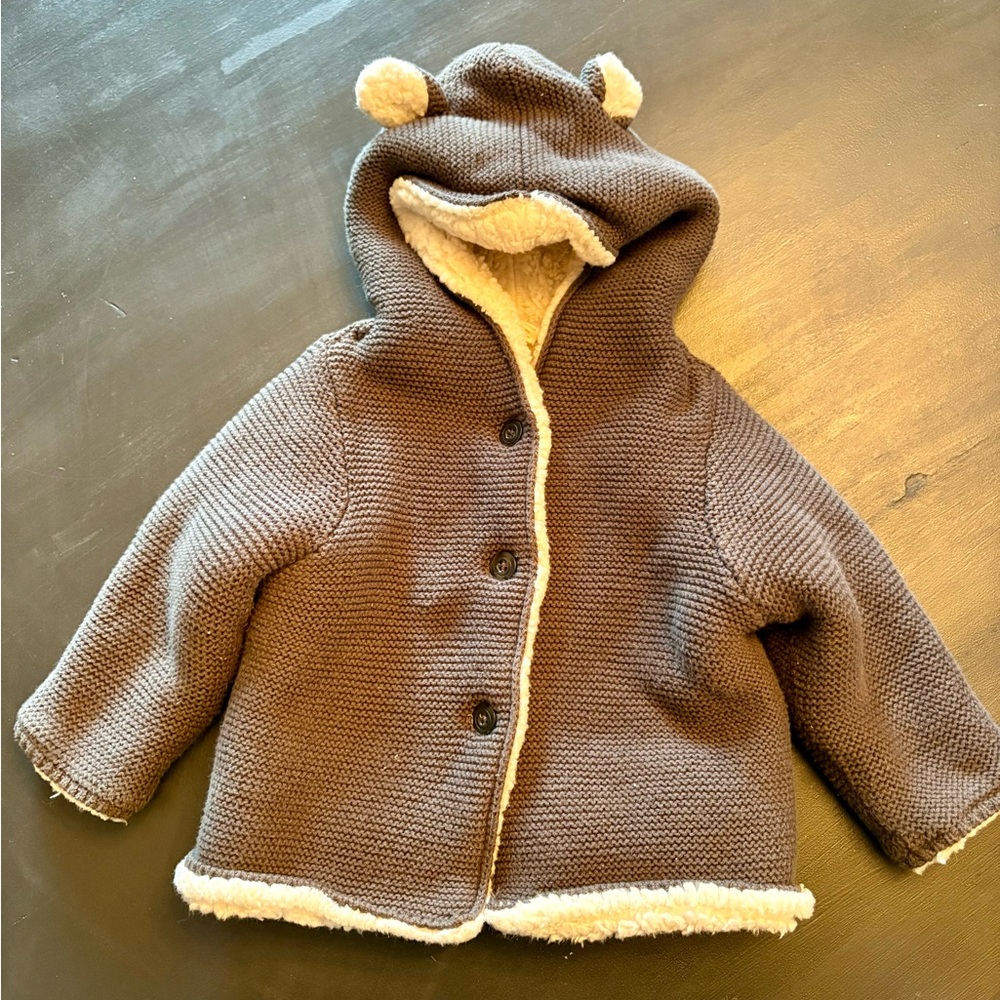 Baby Gap Sweater Coat 6-12 months